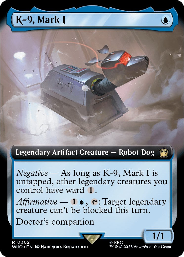 K-9, Mark I (Extended Art) [Doctor Who] | Anubis Games and Hobby