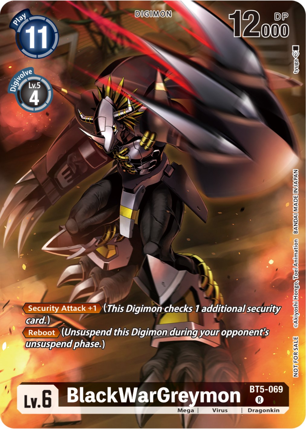 BlackWarGreymon [BT5-069] (Tamer Party Pack -The Beginning-) [Battle of Omni Promos] | Anubis Games and Hobby