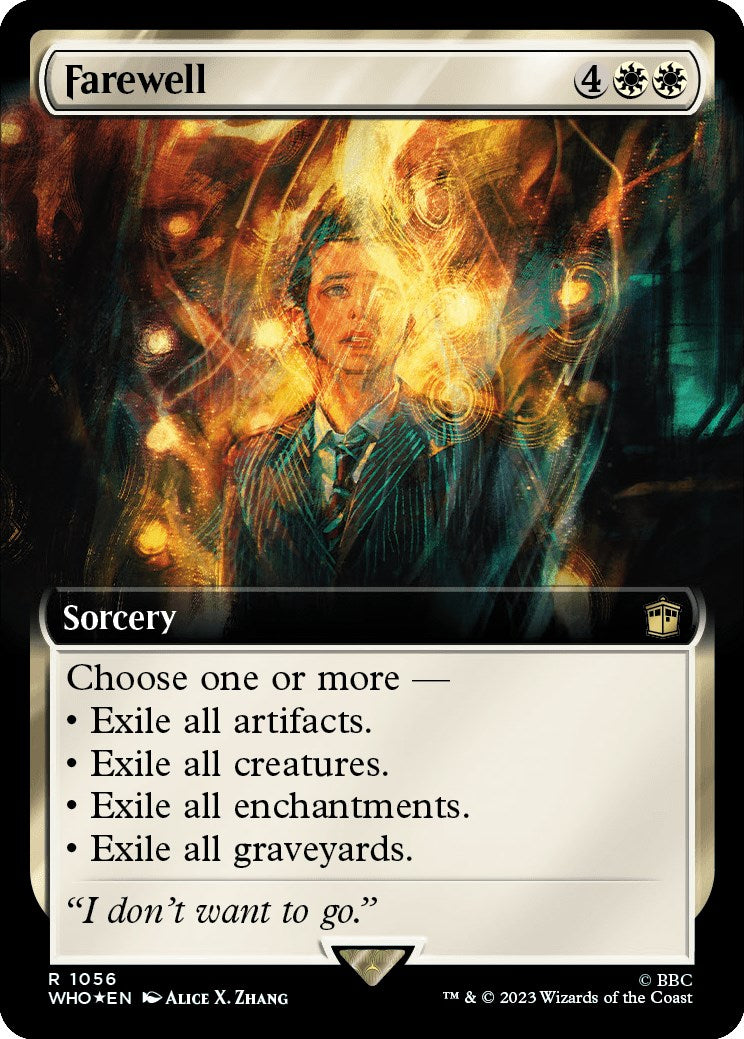 Farewell (Extended Art) (Surge Foil) [Doctor Who] | Anubis Games and Hobby