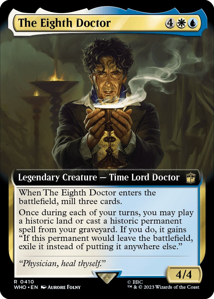 The Eighth Doctor (Extended Art) [Doctor Who] | Anubis Games and Hobby