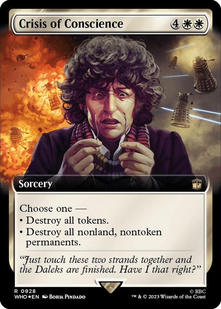 Crisis of Conscience (Extended Art) (Surge Foil) [Doctor Who] | Anubis Games and Hobby