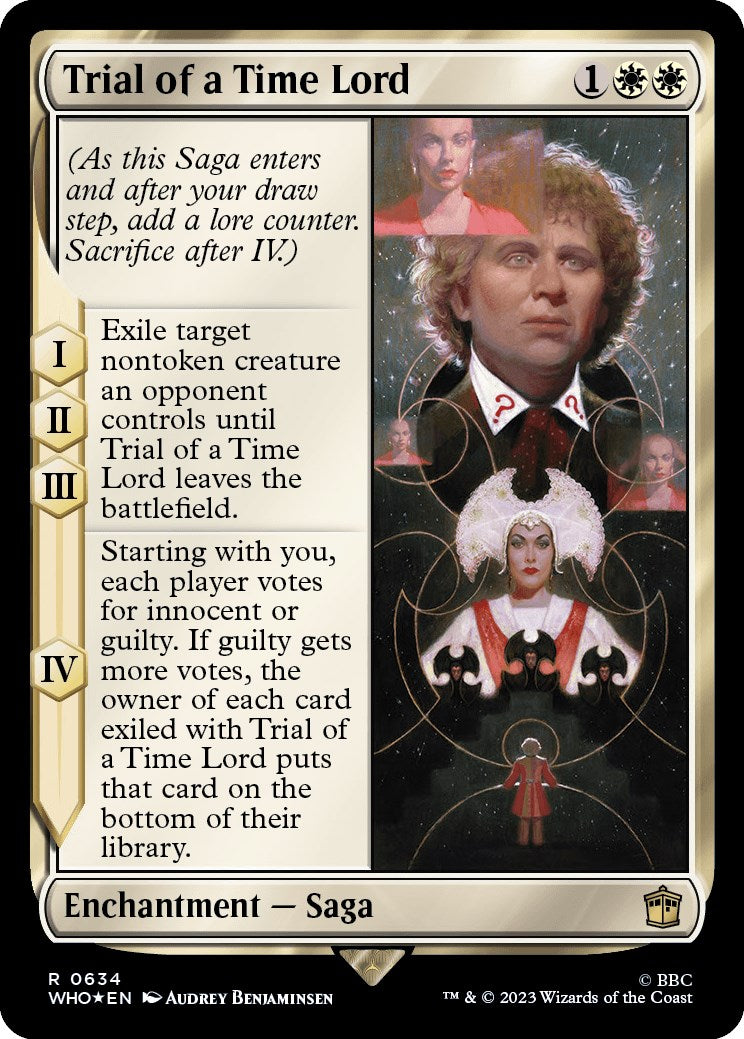 Trial of a Time Lord (Surge Foil) [Doctor Who] | Anubis Games and Hobby