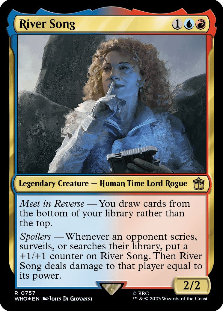 River Song (Surge Foil) [Doctor Who] | Anubis Games and Hobby
