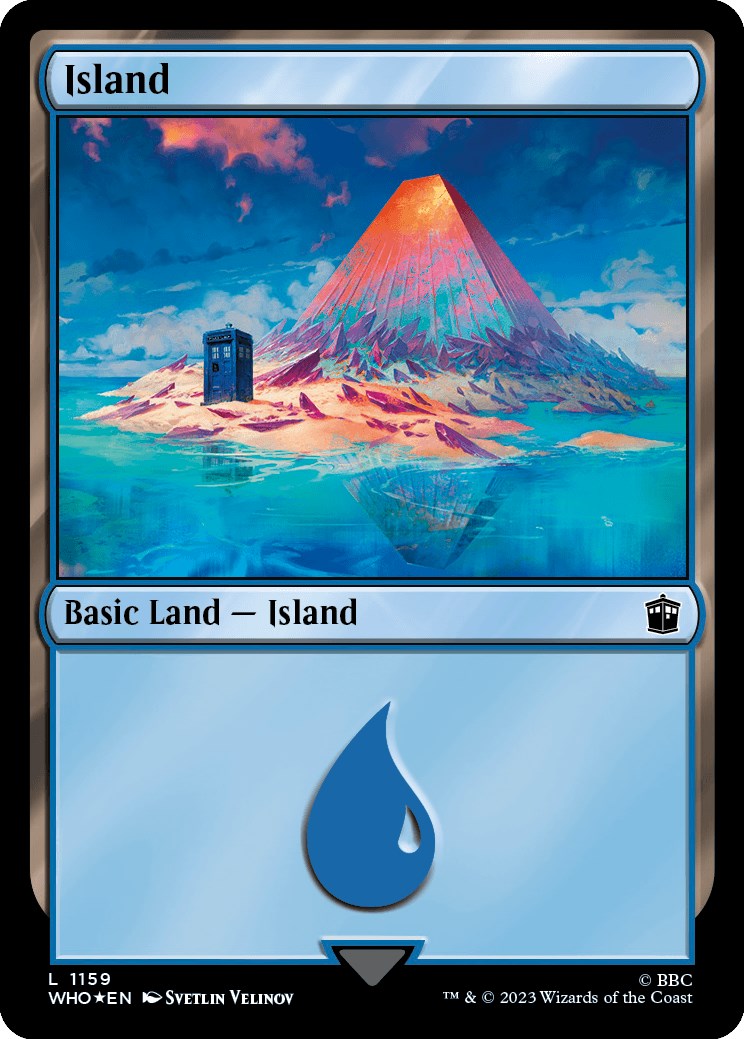 Island (1159) (Surge Foil) [Doctor Who] | Anubis Games and Hobby