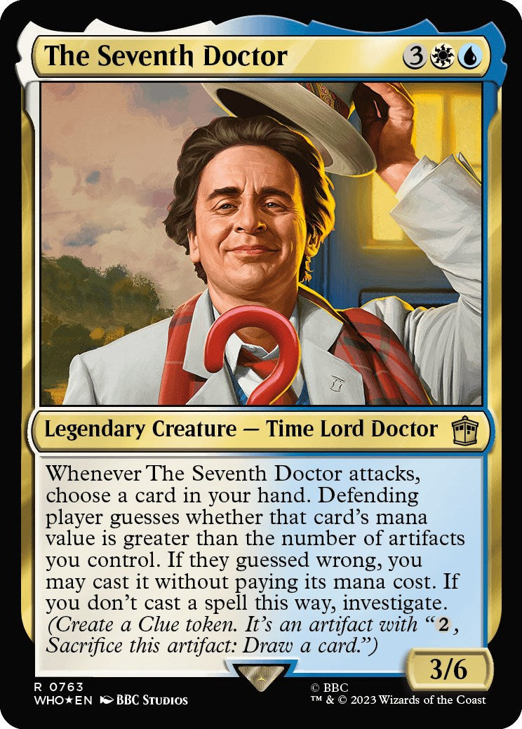 The Seventh Doctor (Surge Foil) [Doctor Who] | Anubis Games and Hobby