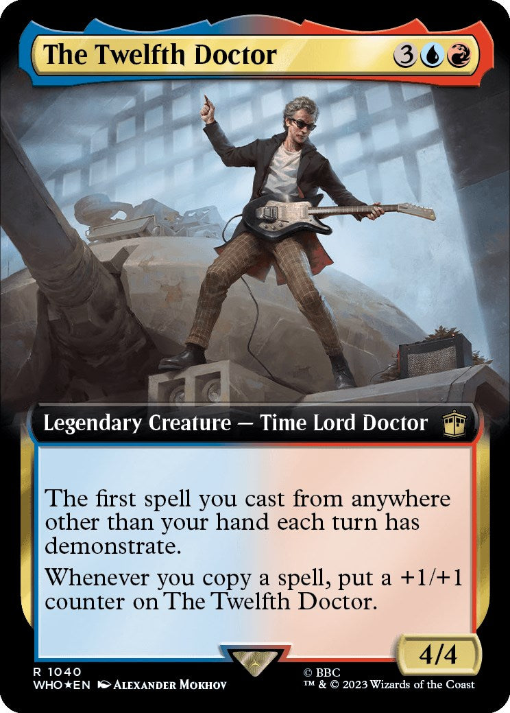 The Twelfth Doctor (Extended Art) (Surge Foil) [Doctor Who] | Anubis Games and Hobby