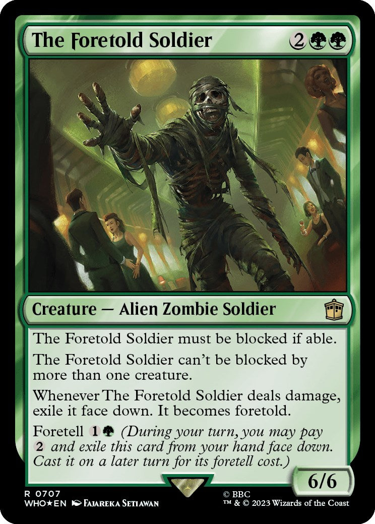 The Foretold Soldier (Surge Foil) [Doctor Who] | Anubis Games and Hobby