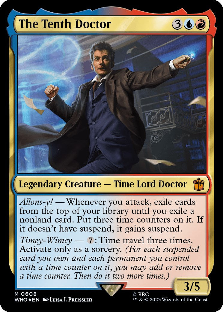 The Tenth Doctor (Surge Foil) [Doctor Who] | Anubis Games and Hobby