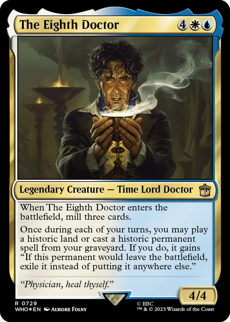 The Eighth Doctor (Surge Foil) [Doctor Who] | Anubis Games and Hobby