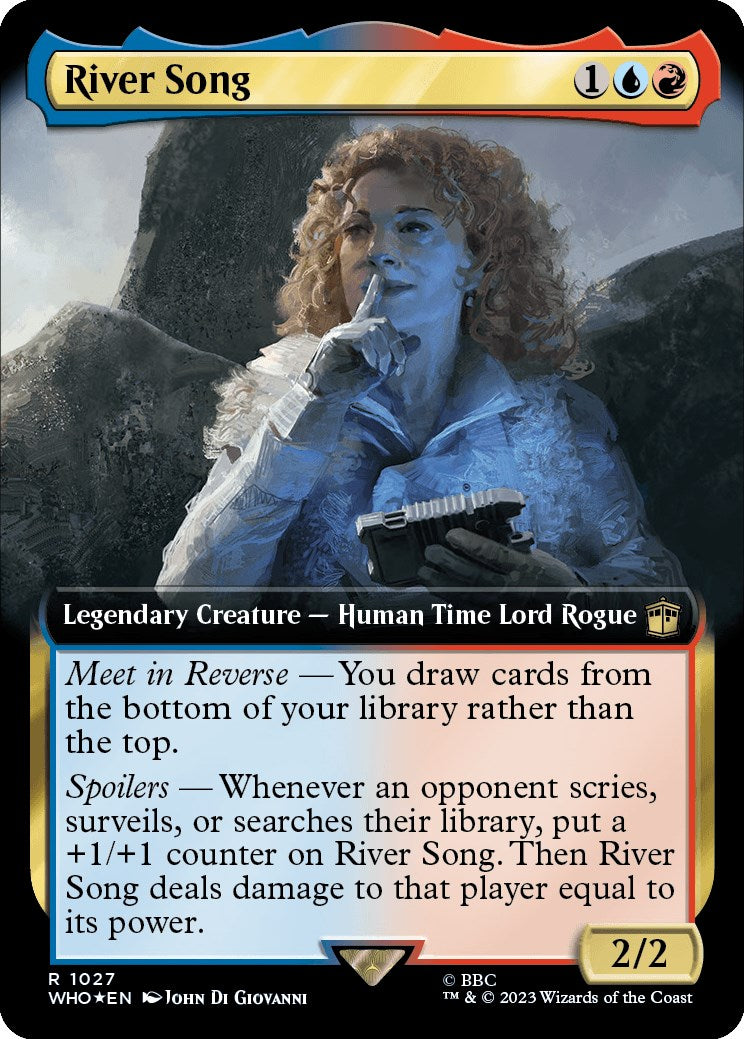 River Song (Extended Art) (Surge Foil) [Doctor Who] | Anubis Games and Hobby