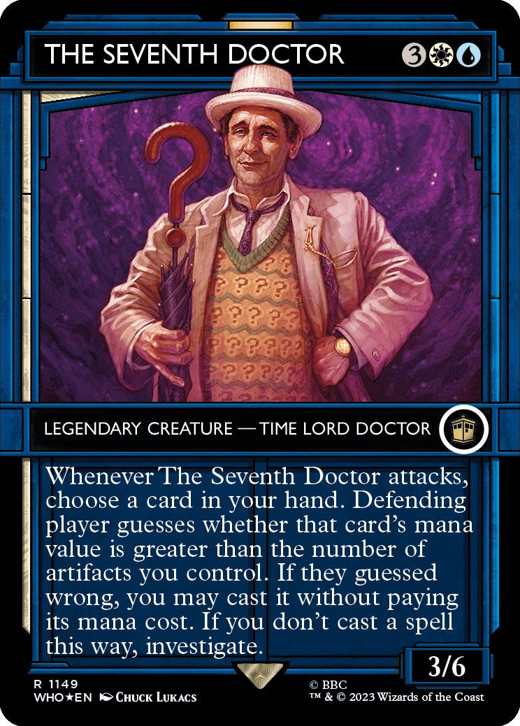 The Seventh Doctor (Showcase) (Surge Foil) [Doctor Who] | Anubis Games and Hobby