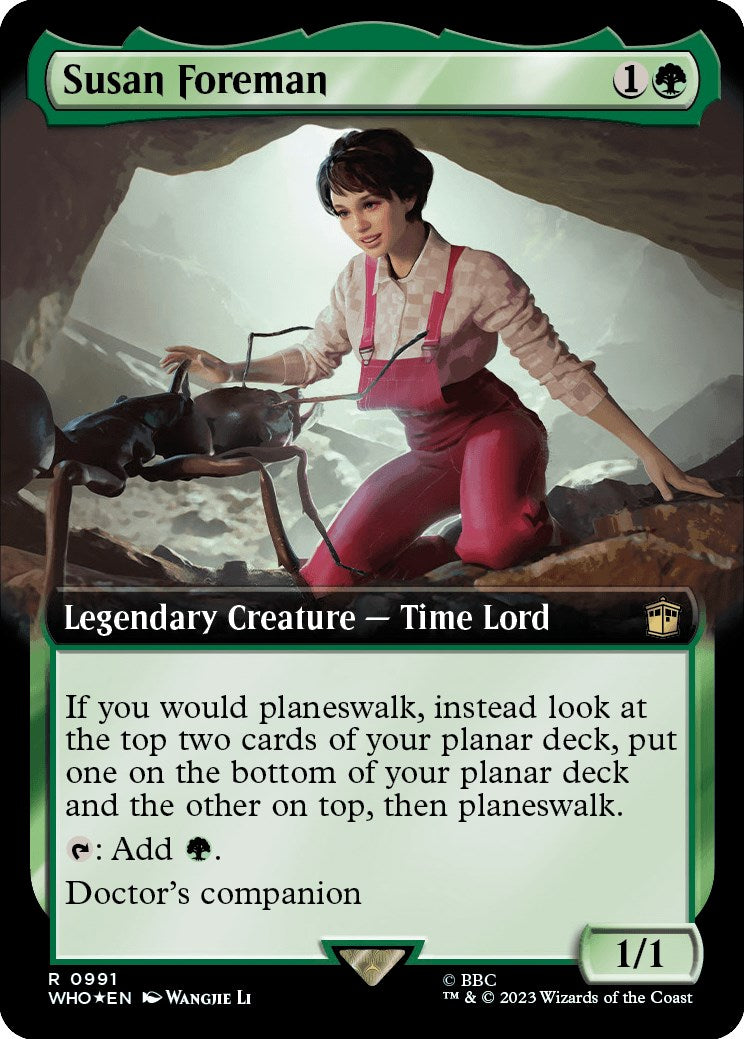 Susan Foreman (Extended Art) (Surge Foil) [Doctor Who] | Anubis Games and Hobby