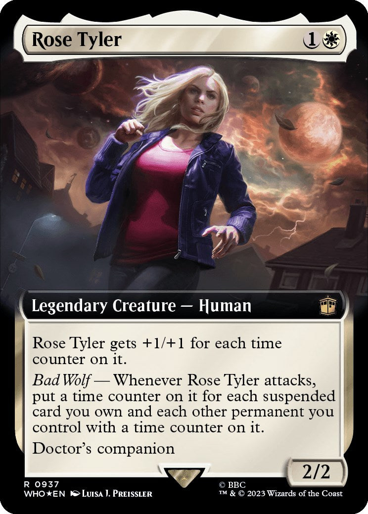 Rose Tyler (Extended Art) (Surge Foil) [Doctor Who] | Anubis Games and Hobby