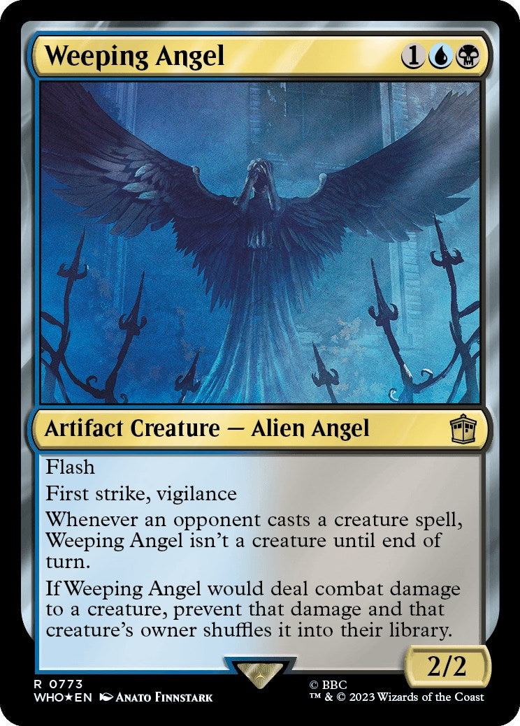 Weeping Angel (Surge Foil) [Doctor Who] | Anubis Games and Hobby