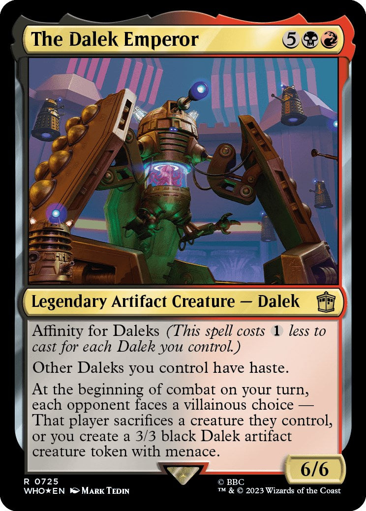 The Dalek Emperor (Surge Foil) [Doctor Who] | Anubis Games and Hobby