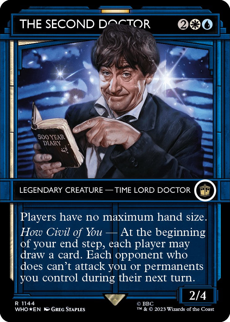 The Second Doctor (Showcase) (Surge Foil) [Doctor Who] | Anubis Games and Hobby