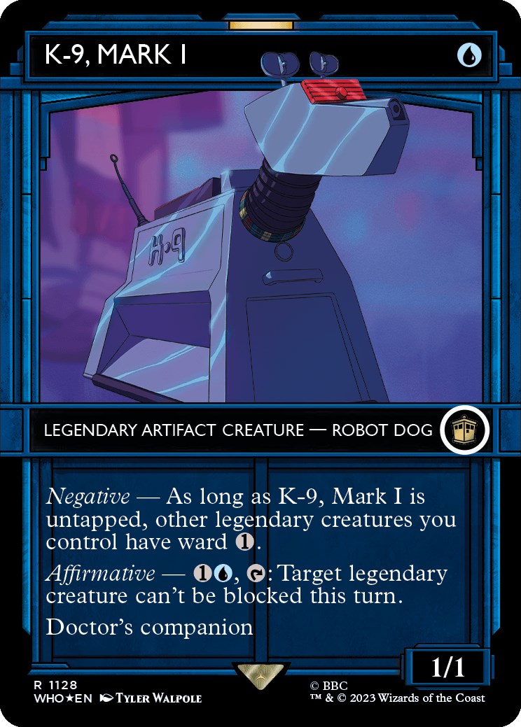 K-9, Mark I (Showcase) (Surge Foil) [Doctor Who] | Anubis Games and Hobby