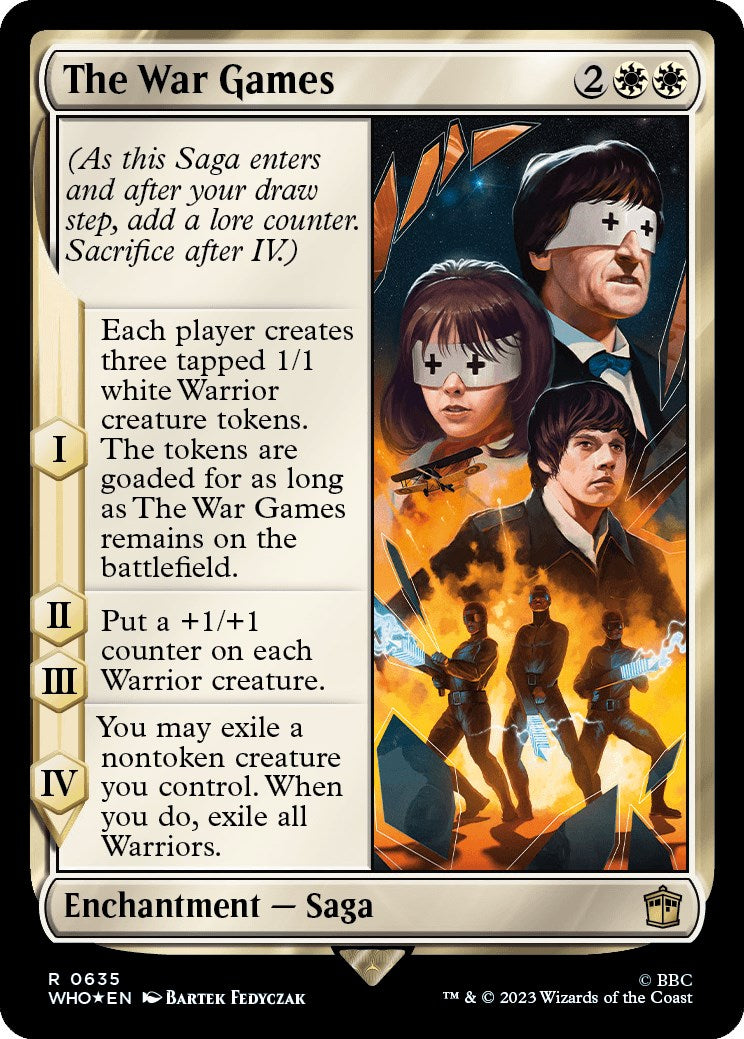 The War Games (Surge Foil) [Doctor Who] | Anubis Games and Hobby