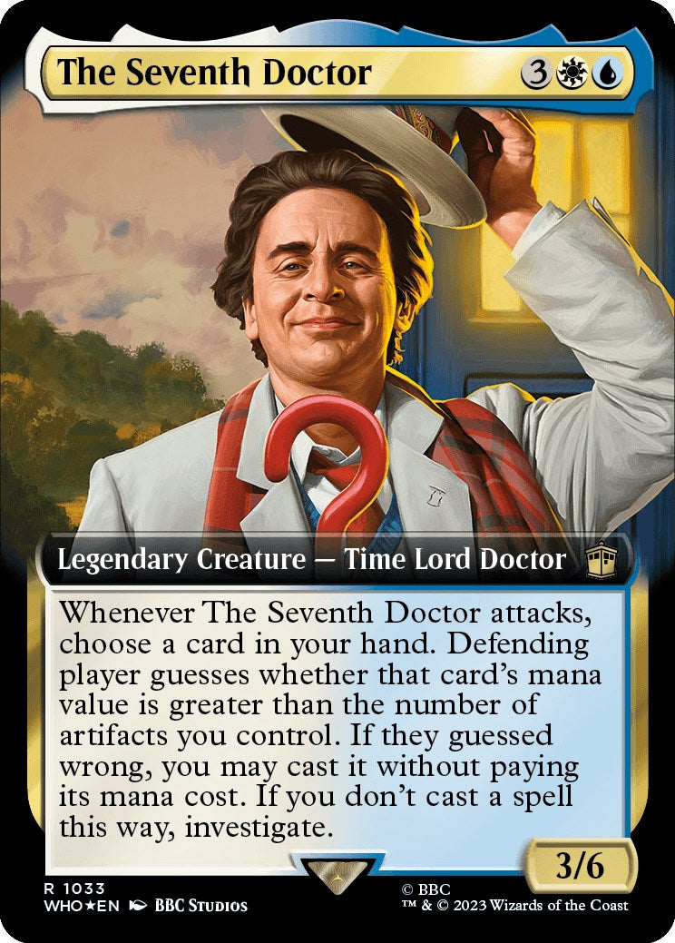 The Seventh Doctor (Extended Art) (Surge Foil) [Doctor Who] | Anubis Games and Hobby