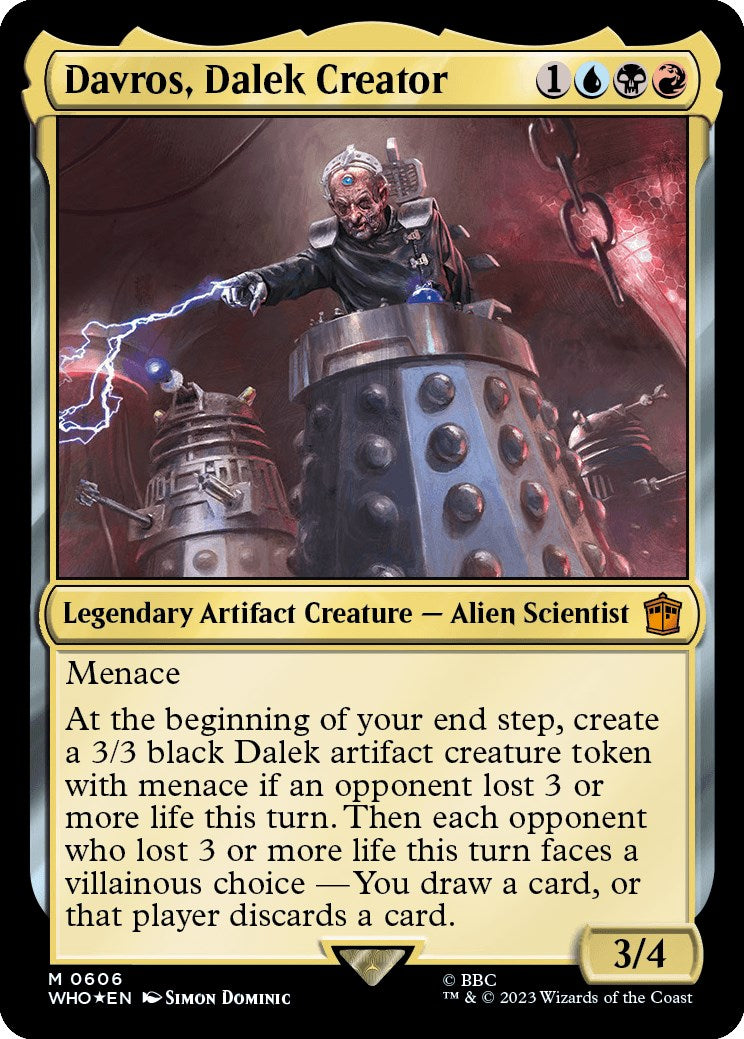 Davros, Dalek Creator (Surge Foil) [Doctor Who] | Anubis Games and Hobby