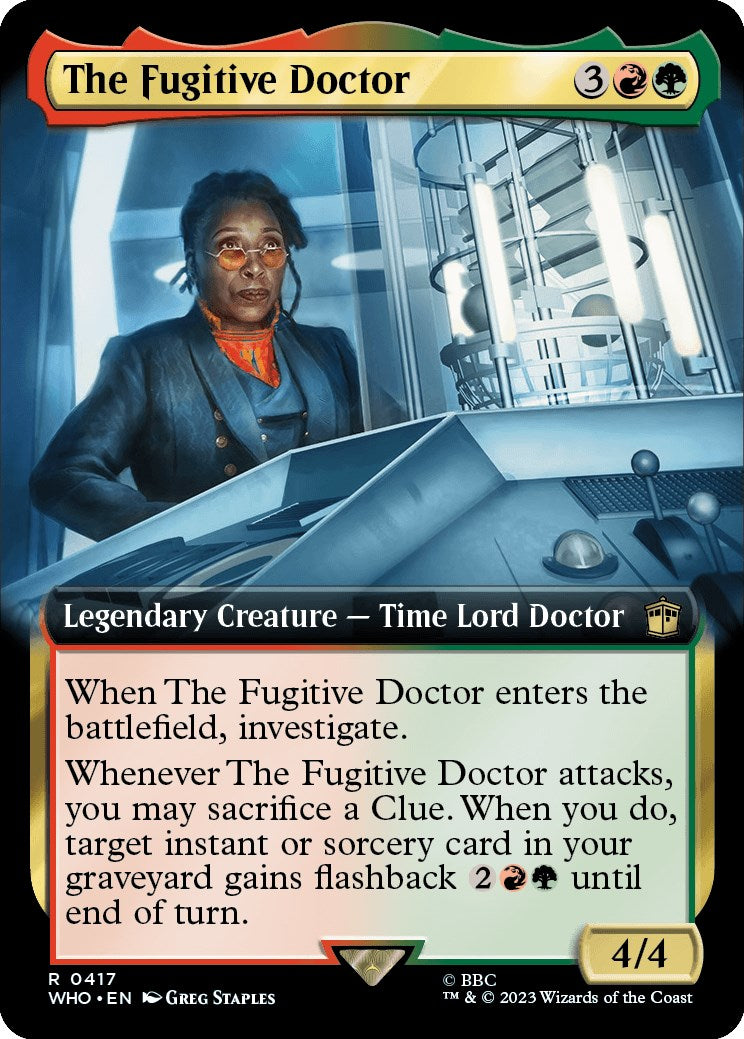 The Fugitive Doctor (Extended Art) [Doctor Who] | Anubis Games and Hobby