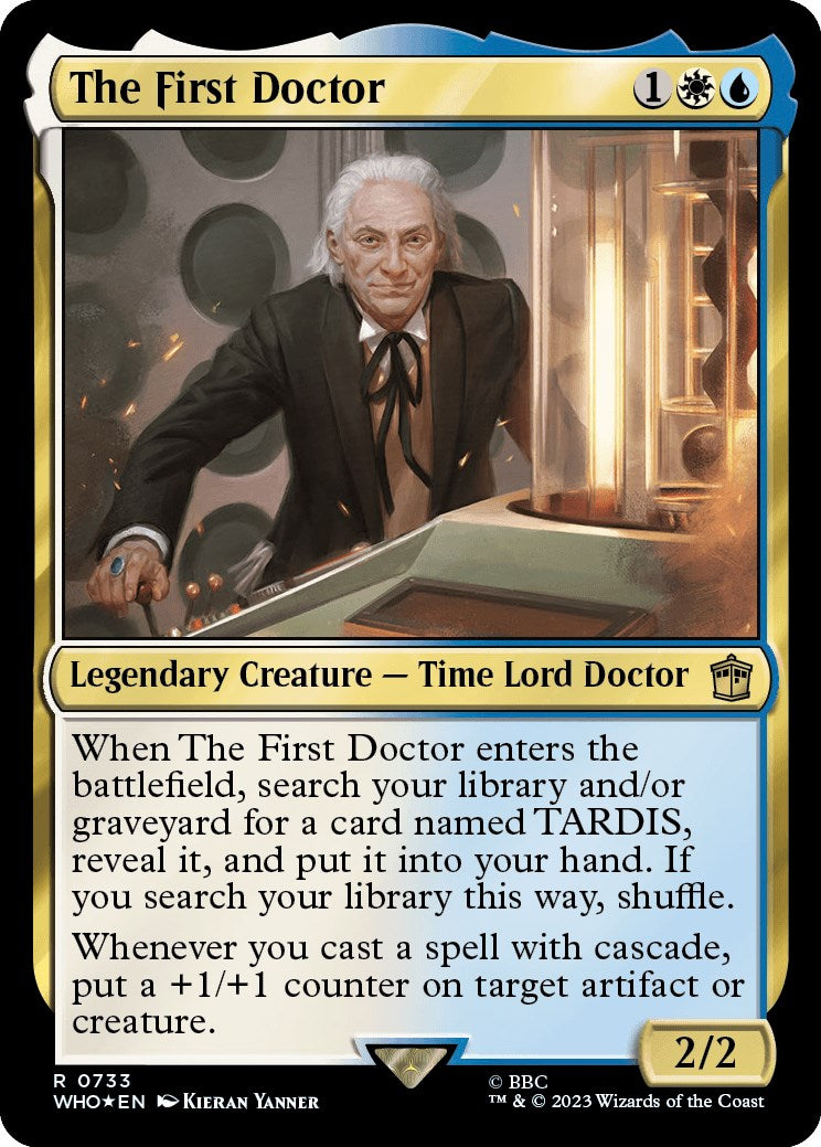 The First Doctor (Surge Foil) [Doctor Who] | Anubis Games and Hobby