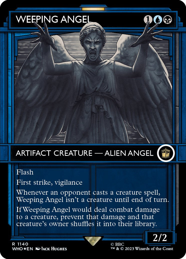 Weeping Angel (Showcase) (Surge Foil) [Doctor Who] | Anubis Games and Hobby