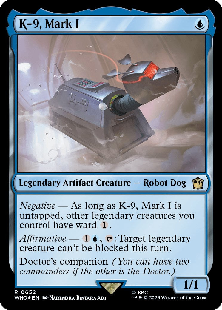 K-9, Mark I (Surge Foil) [Doctor Who] | Anubis Games and Hobby