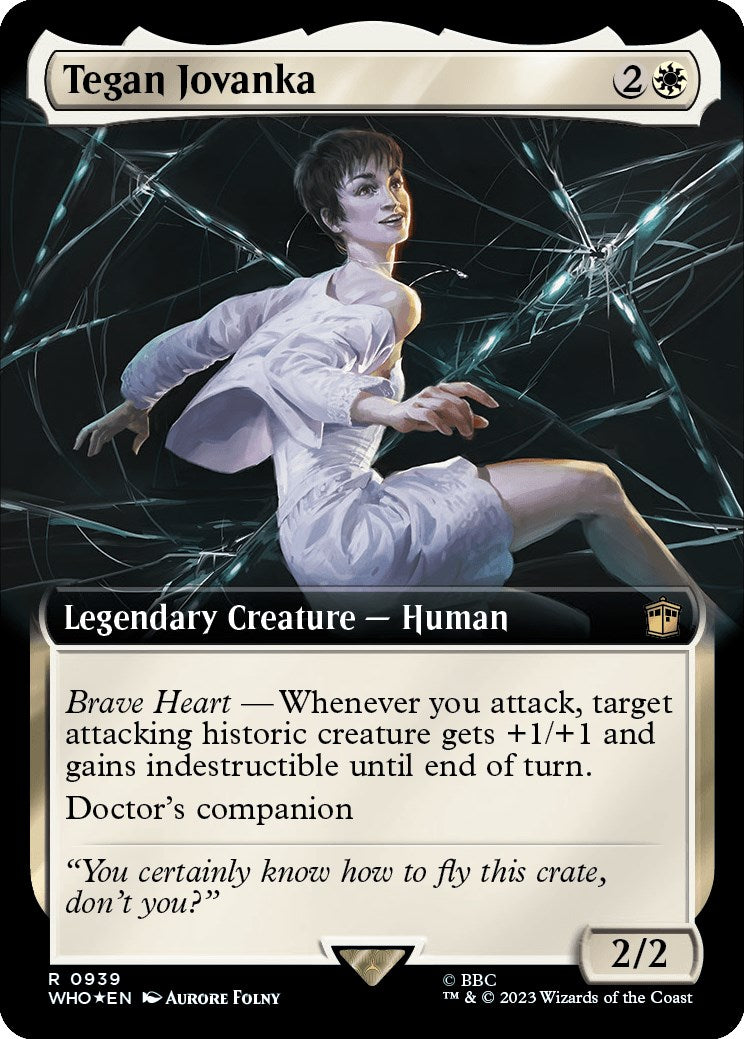 Tegan Jovanka (Extended Art) (Surge Foil) [Doctor Who] | Anubis Games and Hobby
