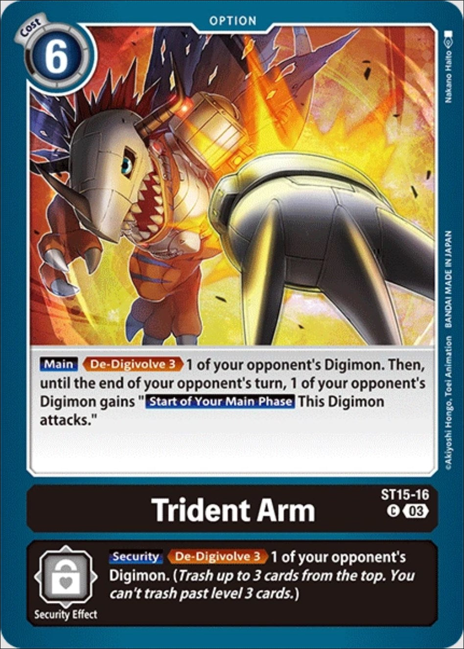 Trident Arm [ST15-16] [Starter Deck: Dragon of Courage] | Anubis Games and Hobby