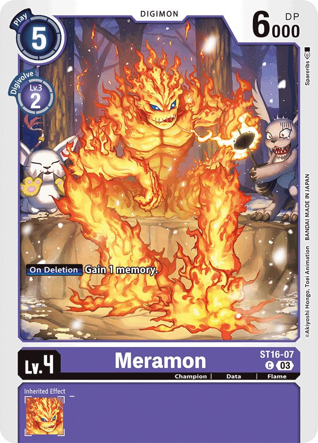 Meramon [ST16-07] [Starter Deck: Wolf of Friendship] | Anubis Games and Hobby