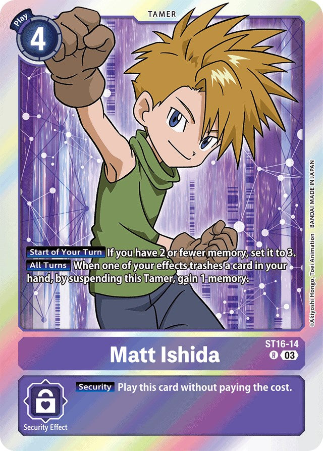 Matt Ishida [ST16-14] [Starter Deck: Wolf of Friendship] | Anubis Games and Hobby