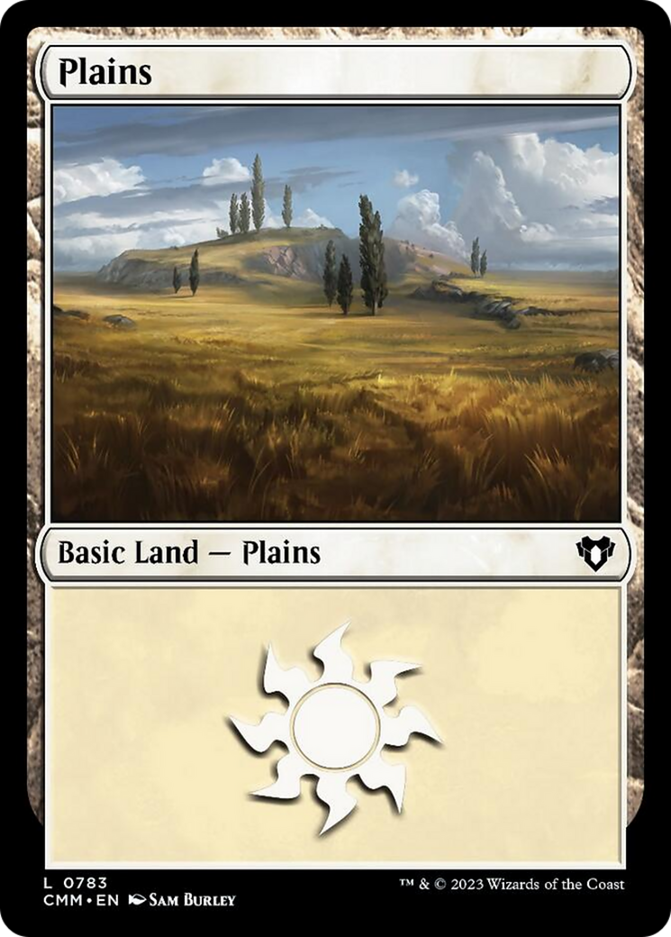 Plains (783) [Commander Masters] | Anubis Games and Hobby