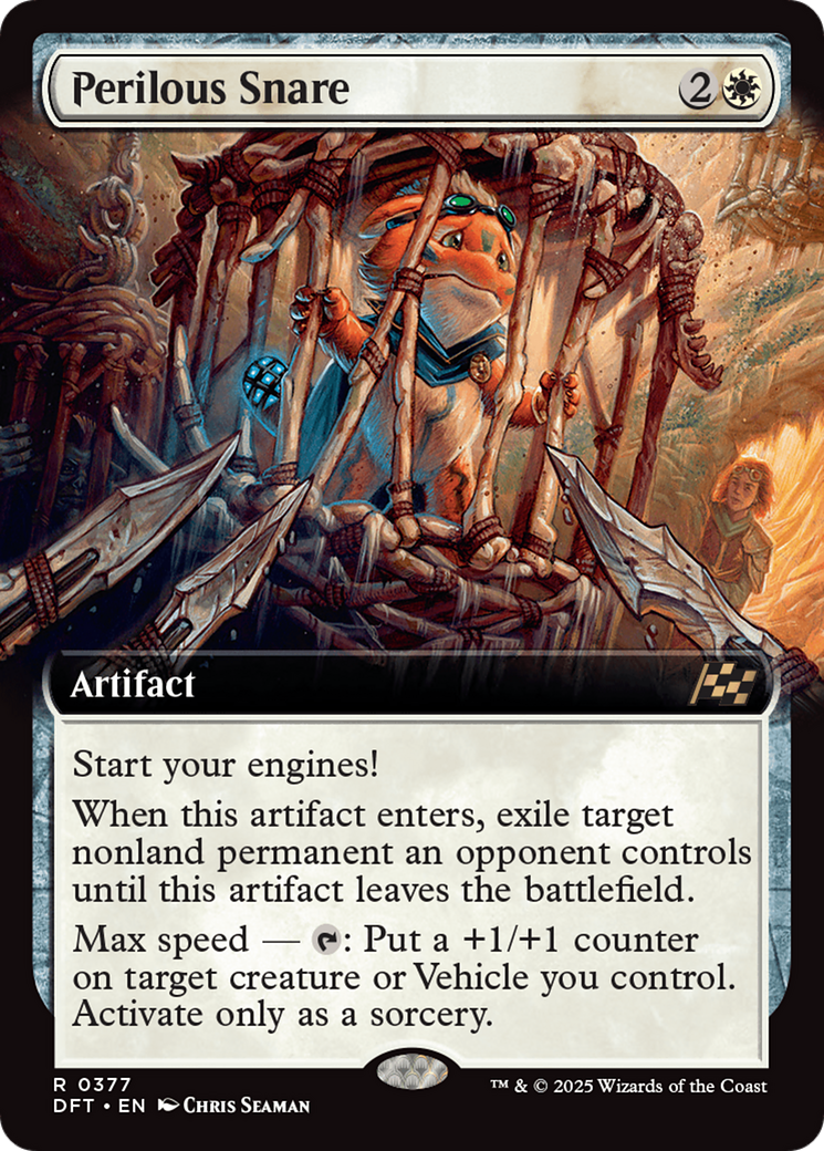 Perilous Snare (Extended Art) [Aetherdrift] | Anubis Games and Hobby