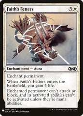 Faith's Fetters [Mystery Booster] | Anubis Games and Hobby