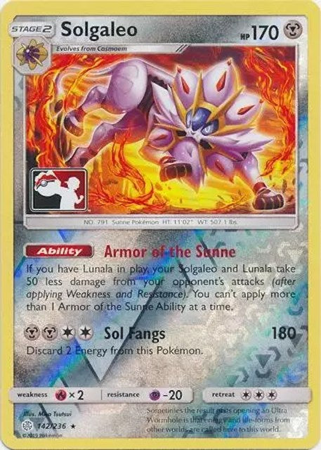 Solgaleo (142/236) [League & Championship Cards] | Anubis Games and Hobby