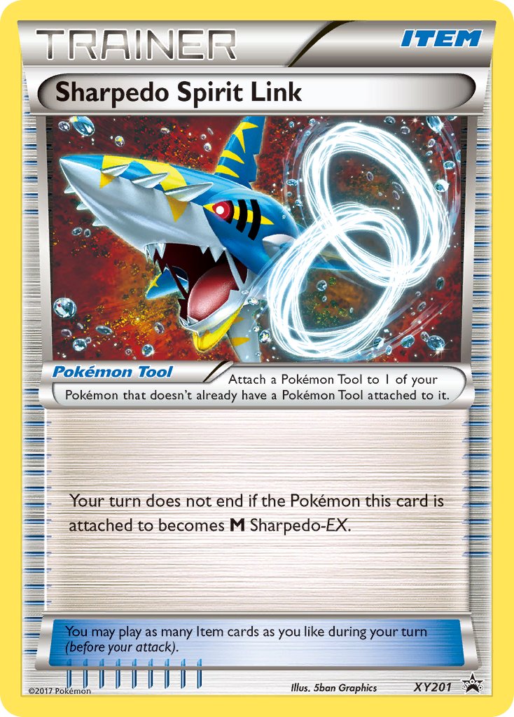 Sharpedo Spirit Link (XY201) [XY: Black Star Promos] | Anubis Games and Hobby