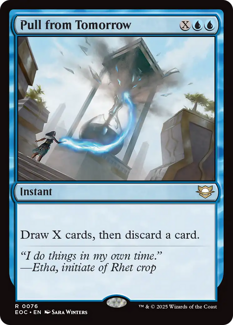 Pull from Tomorrow [Edge of Eternities Commander] | Anubis Games and Hobby
