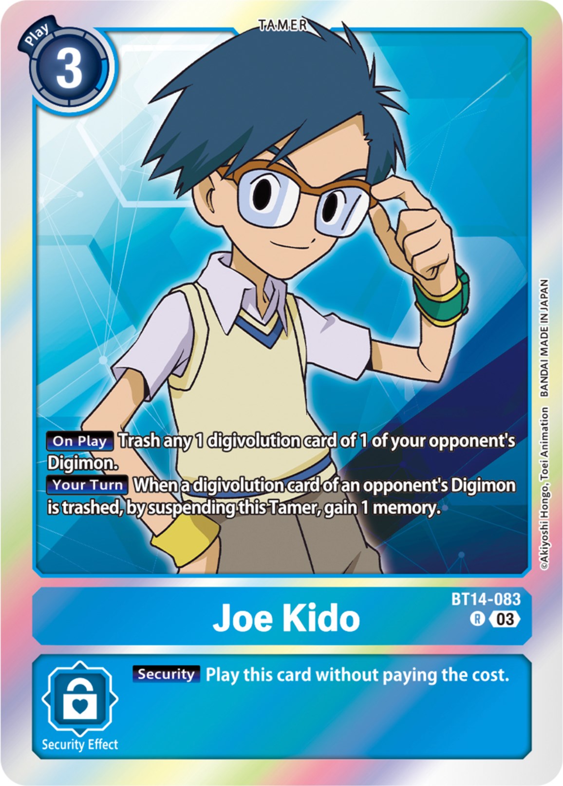 Joe kido [BT14-083] [Blast Ace] | Anubis Games and Hobby