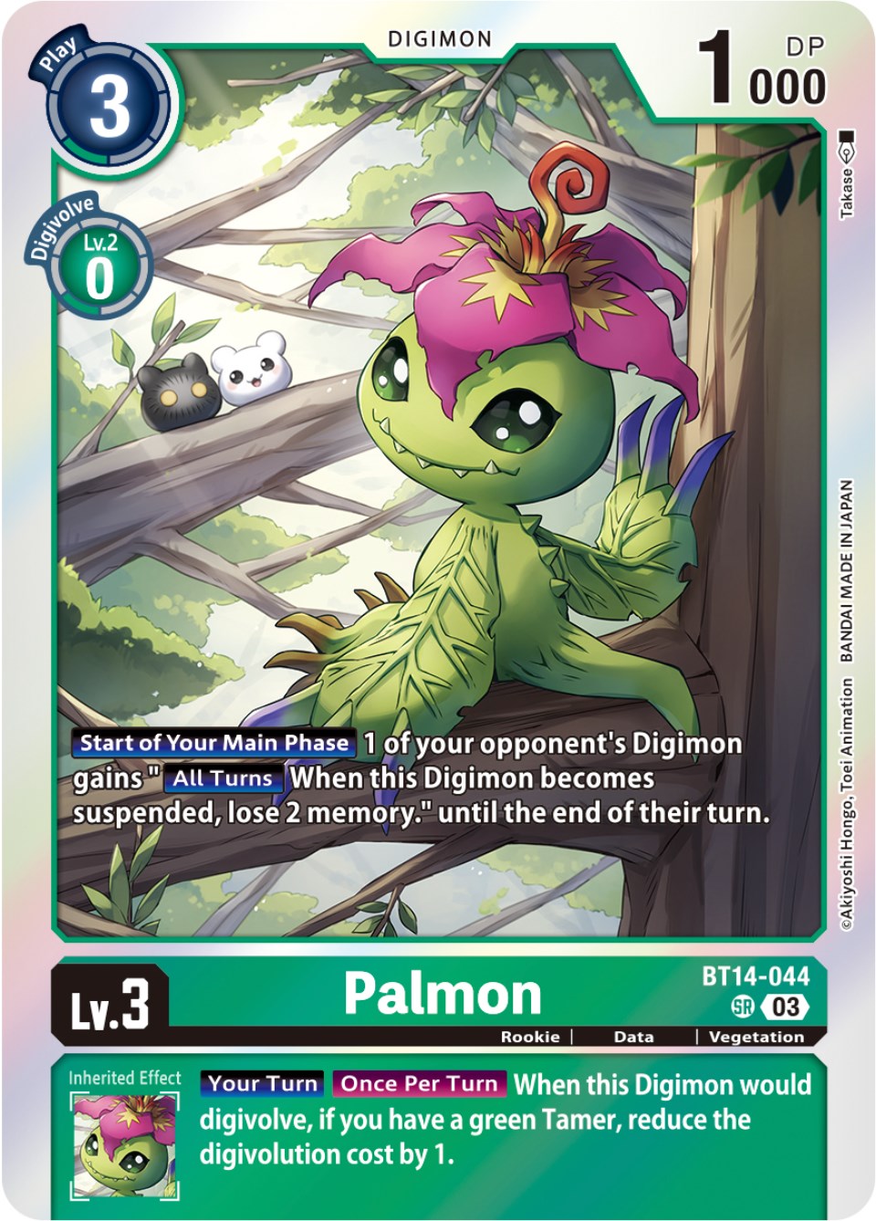 Palmon [BT14-044] [Blast Ace] | Anubis Games and Hobby