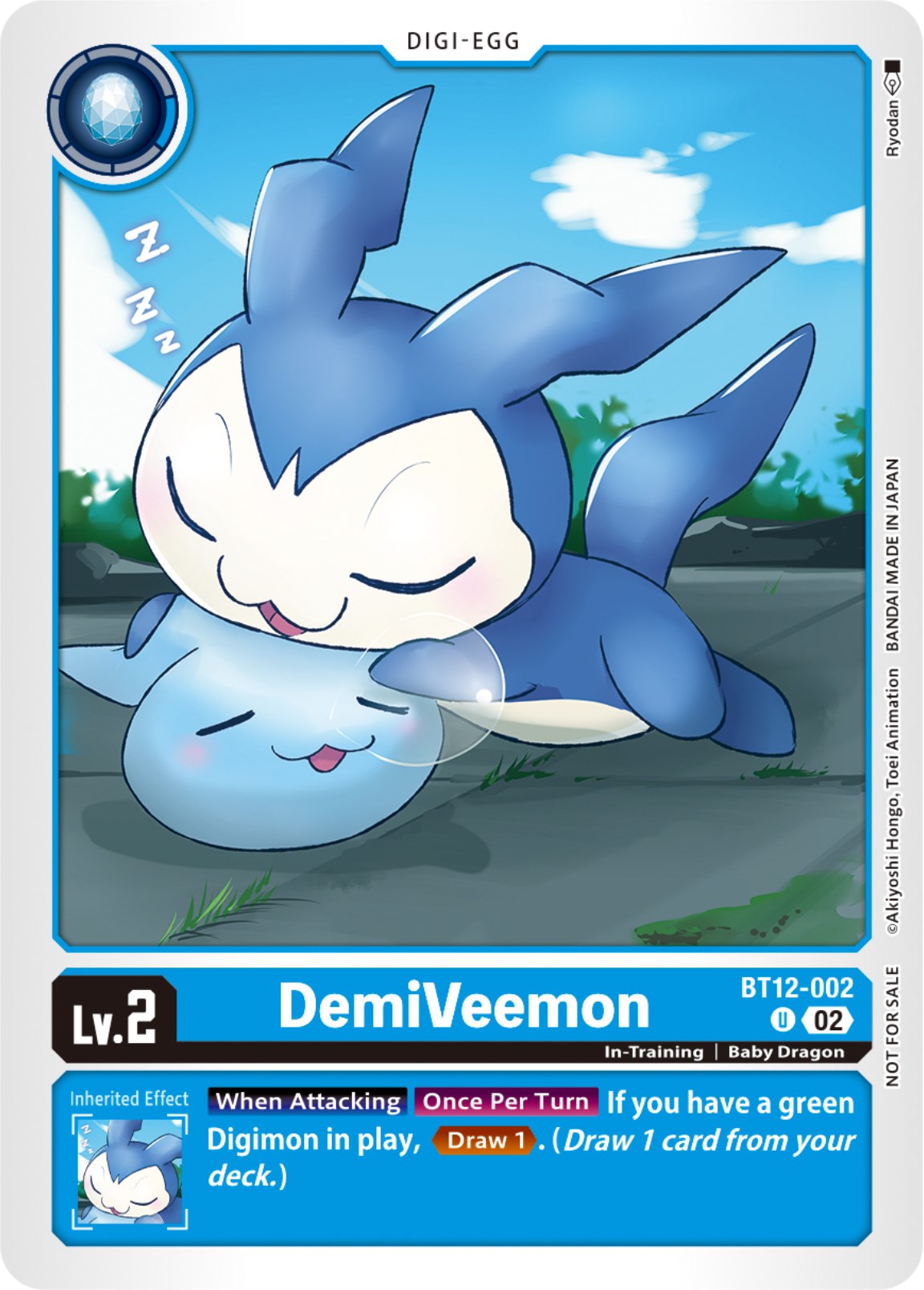 DemiVeemon [BT12-002] (NYCC 2023 Demo Deck) [Across Time] | Anubis Games and Hobby