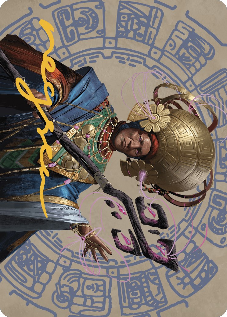 Akal Pakal, First Among Equals Art Card (46/81) (Gold-Stamped Signature) [The Lost Caverns of Ixalan Art Series] | Anubis Games and Hobby