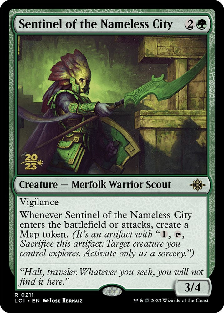 Sentinel of the Nameless City [The Lost Caverns of Ixalan Prerelease Cards] | Anubis Games and Hobby