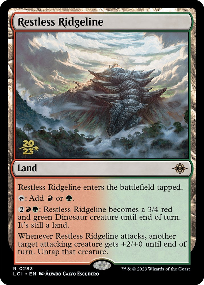 Restless Ridgeline [The Lost Caverns of Ixalan Prerelease Cards] | Anubis Games and Hobby