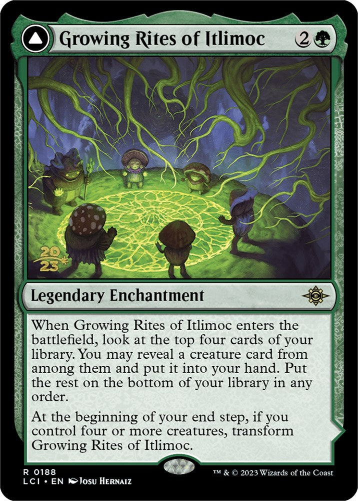 Growing Rites of Itlimoc // Itlimoc, Cradle of the Sun (LCI) [The Lost Caverns of Ixalan Prerelease Cards] | Anubis Games and Hobby