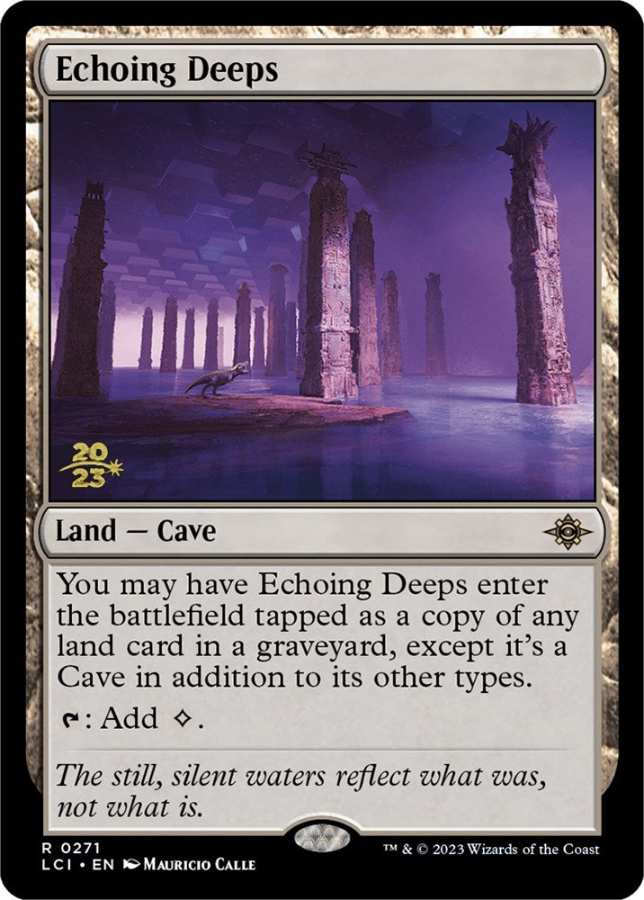 Echoing Deeps [The Lost Caverns of Ixalan Prerelease Cards] | Anubis Games and Hobby