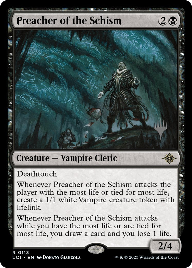 Preacher of the Schism (Promo Pack) [The Lost Caverns of Ixalan Promos] | Anubis Games and Hobby