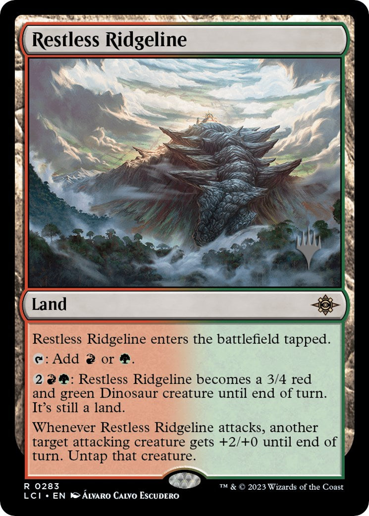 Restless Ridgeline (Promo Pack) [The Lost Caverns of Ixalan Promos] | Anubis Games and Hobby