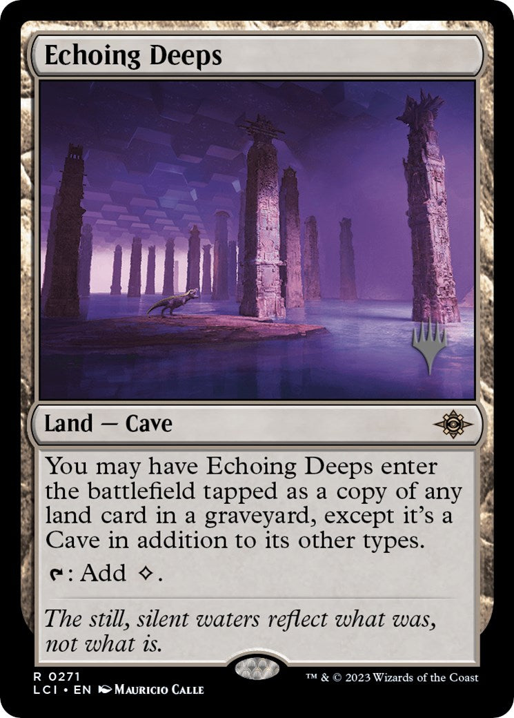 Echoing Deeps (Promo Pack) [The Lost Caverns of Ixalan Promos] | Anubis Games and Hobby