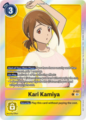 Kari Kamiya [P-127] (Tamer Party Pack -The Beginning- Ver. 2.0) [Promotional Cards] | Anubis Games and Hobby